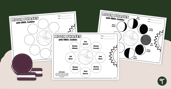 Colorful tic-tac-toe worksheet featuring cartoon sun and moon cards for first graders