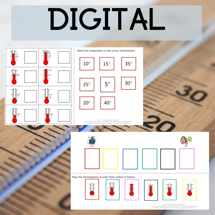 Thermometer reading practice sheet for young learners in first grade First grade worksheet for practicing reading a thermometer with engaging visuals