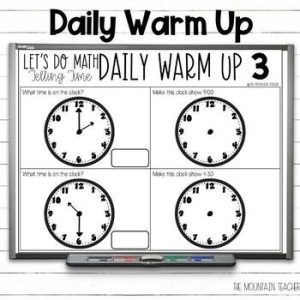 Half Hour Match-Up worksheet for first graders to enhance time-telling skills
