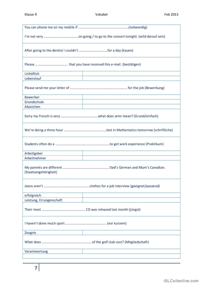 Vocabulary practice test worksheet designed for first graders to enhance spelling skills