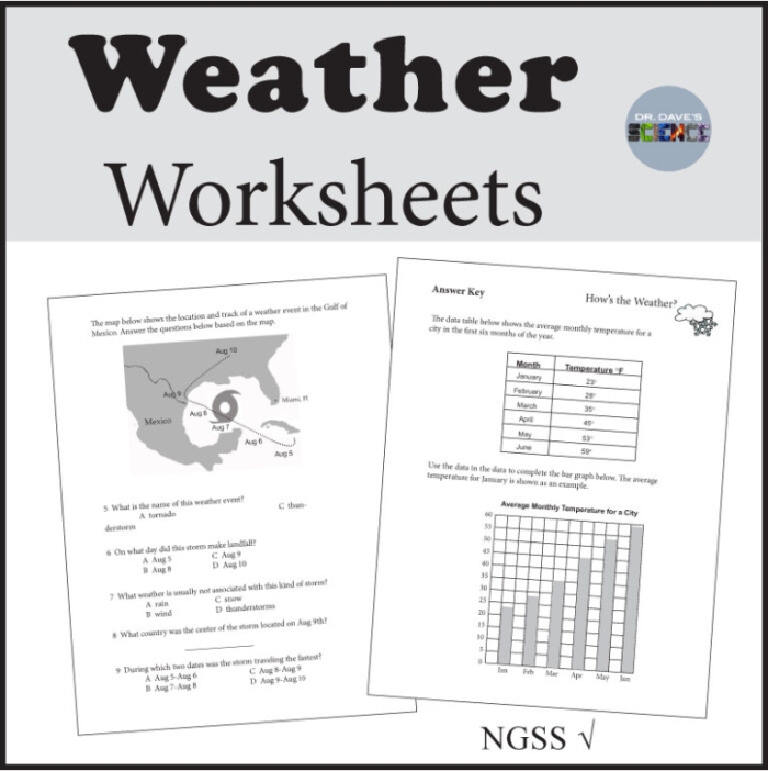 Weather graph activity sheet for first grade science 21 First grade weather graph worksheet for recording daily atmospheric observations