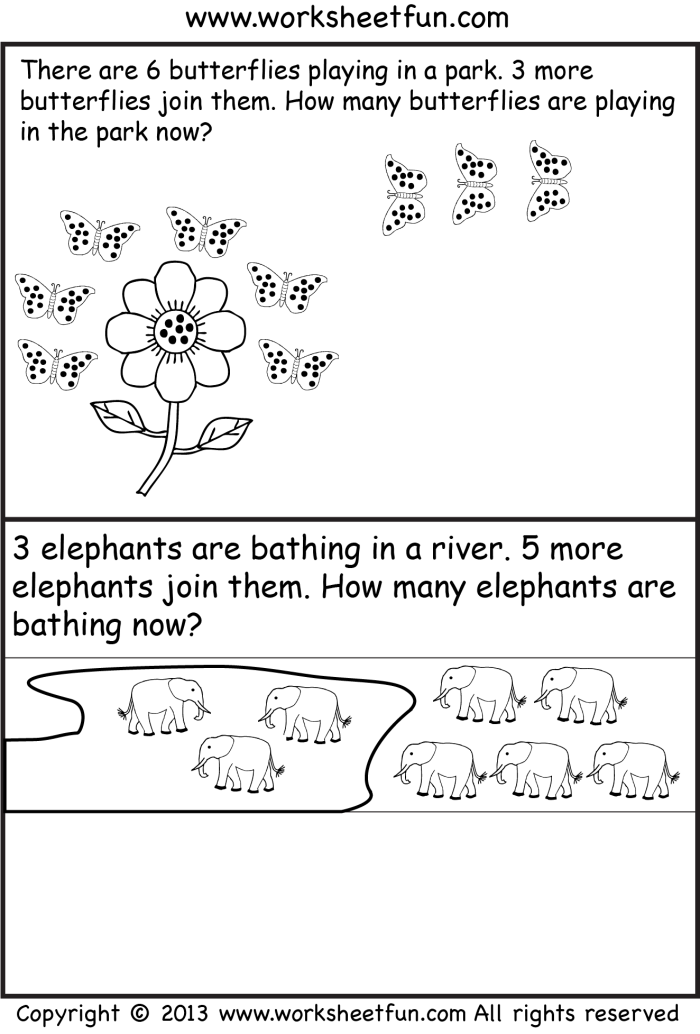 First grade kids word problems worksheet 23 for ratios and proportions with addition practice