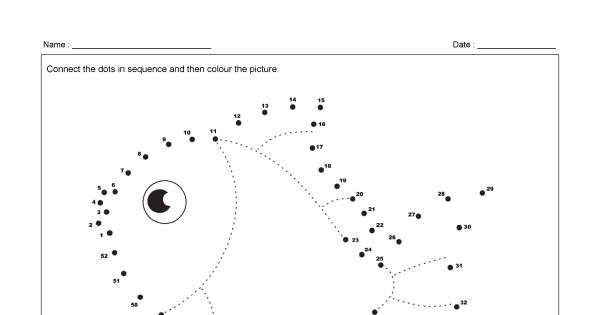 Ratios and Proportions worksheet for First Grade Fish Connect the Dots worksheet for first graders, featuring numbers 1 to 33 to reveal a fish illustration. Engaging activity to practice counting and enhance fine motor skills.