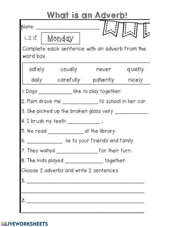 Second grade students rewriting rainy day sentences with correct capitalization and punctuation marks