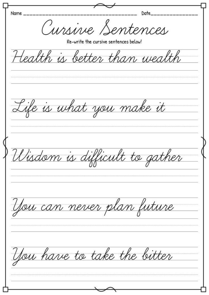 Title for image of Fix the Sentences: Baking a Cake worksheet aimed at improving writing skills Worksheet image showing a baking a cake exercise for second graders to correct sentences