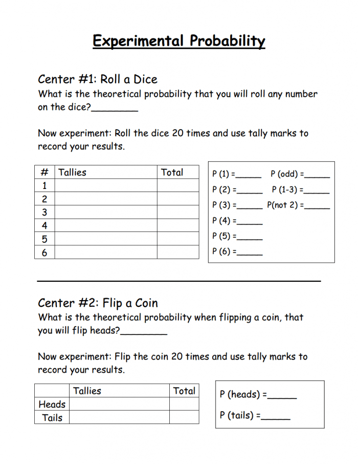 Learning Probability: Flip a Coin Worksheet for Seventh Graders A seventh-grade student practicing probability with a coin and a worksheet