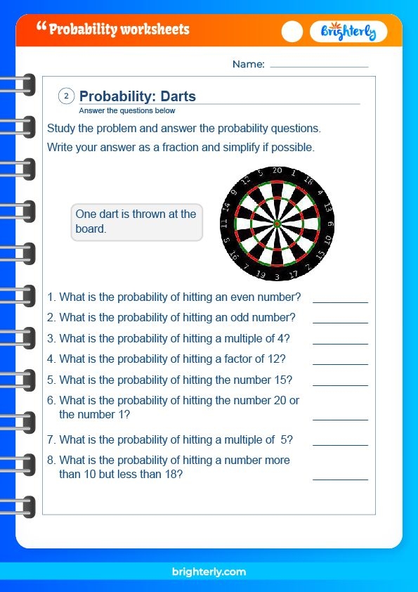 Flip a Coin: Learning Probability Worksheet for Seventh Graders A seventh-grade student practicing probability with a coin on a worksheet