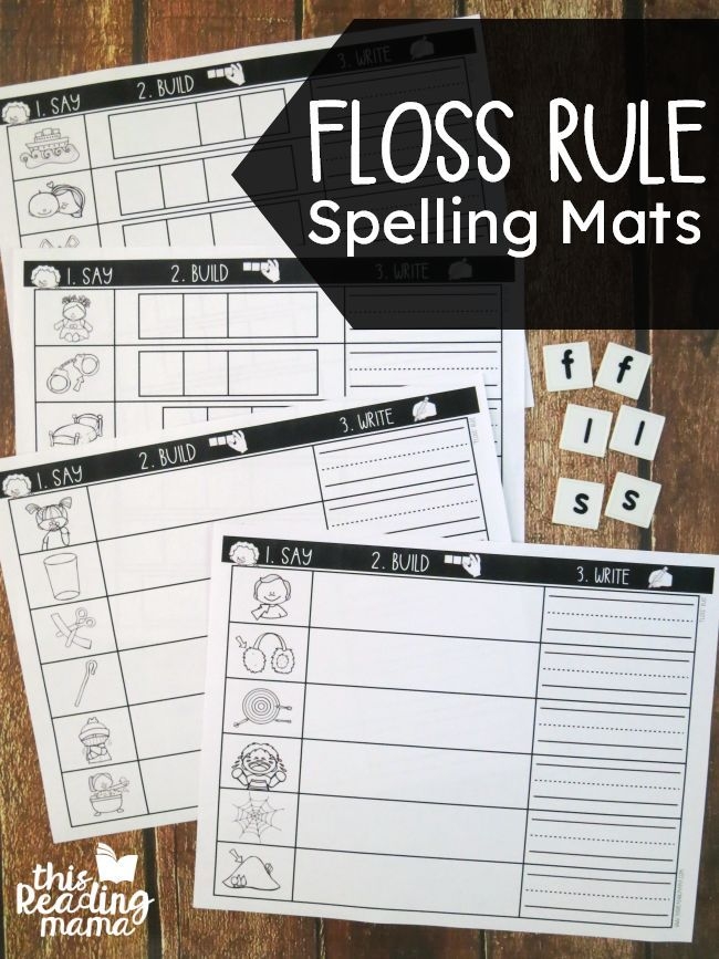 Practice reading and recognizing double letter words with this engaging worksheet FLOSS Words worksheet for second graders focusing on double letter identification