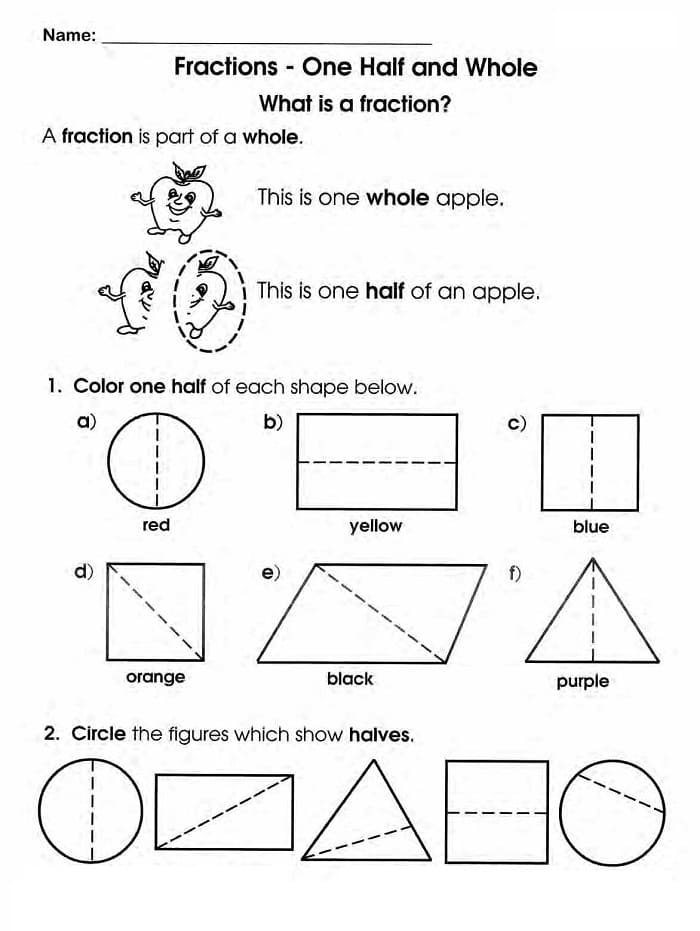 Grammar and Mechanics worksheet for Fifth Grade Worksheet focusing on fractions for fifth graders, covering equivalent fractions and mixed numbers. Educational resource for assessing fraction concepts in fifth grade math.