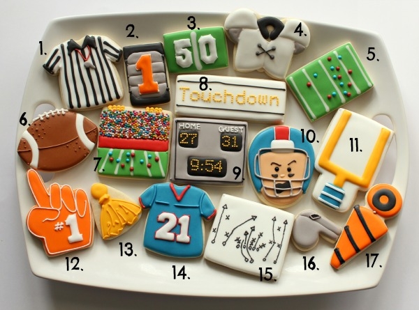 Division worksheet for third grade students measuring cookie lengths with rulers in inches. Fun and educational activity centered around football cookies. Football-themed measurement worksheet for third graders focusing on measuring cookie sizes. Engaging activity to determine which family member baked the largest football cookie.