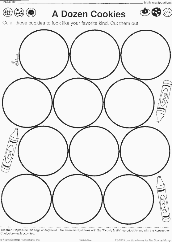 Worksheet displaying football cookie measurement activities for division skills Football-themed measurement worksheet for third graders to compare cookie sizes
