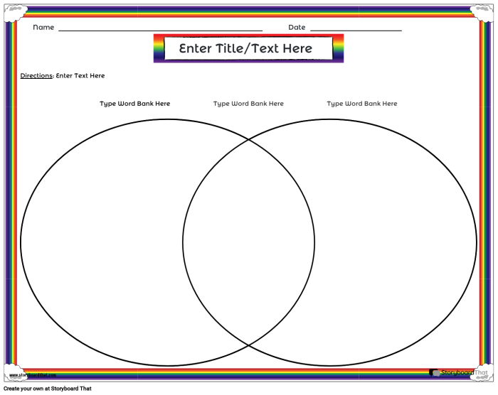 Blank Venn diagram with lines designed for analytical exercises in story comparison Venn diagram worksheet for comparing and contrasting two stories in fourth-grade algebra