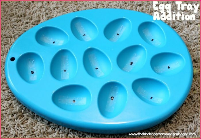 Colorful egg-themed addition worksheet for fourth grade students practicing math skills with fun illustrations