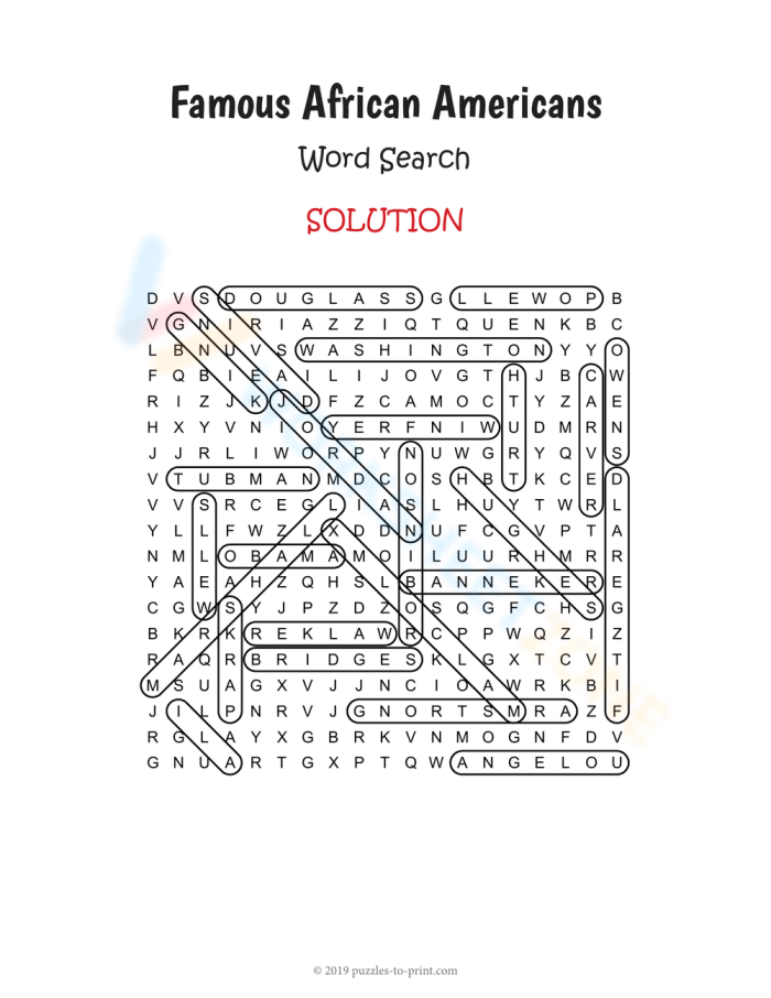 Famous Black Americans Quiz Worksheet Part Seven Fourth grade reading worksheet featuring a trivia quiz about influential African American historical figures