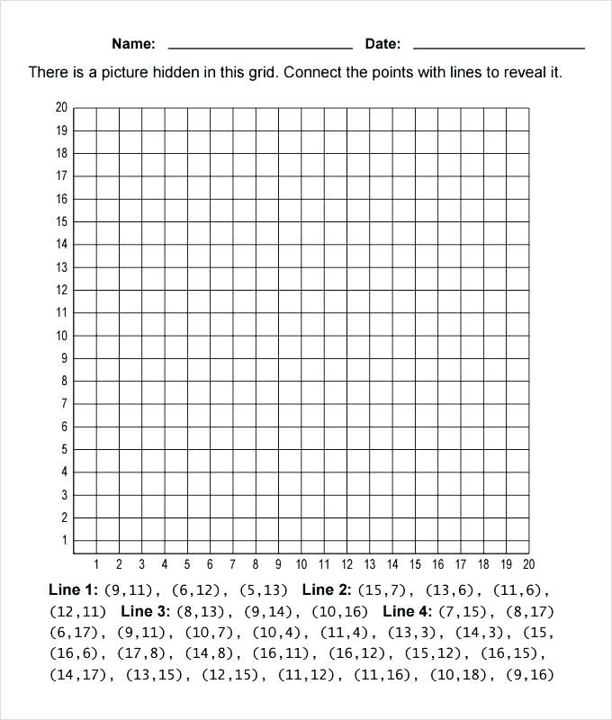 Coordinate Points at the Air Show worksheet for fourth-grade students Fourth graders plotting coordinate points on a grid for the Air Show worksheet