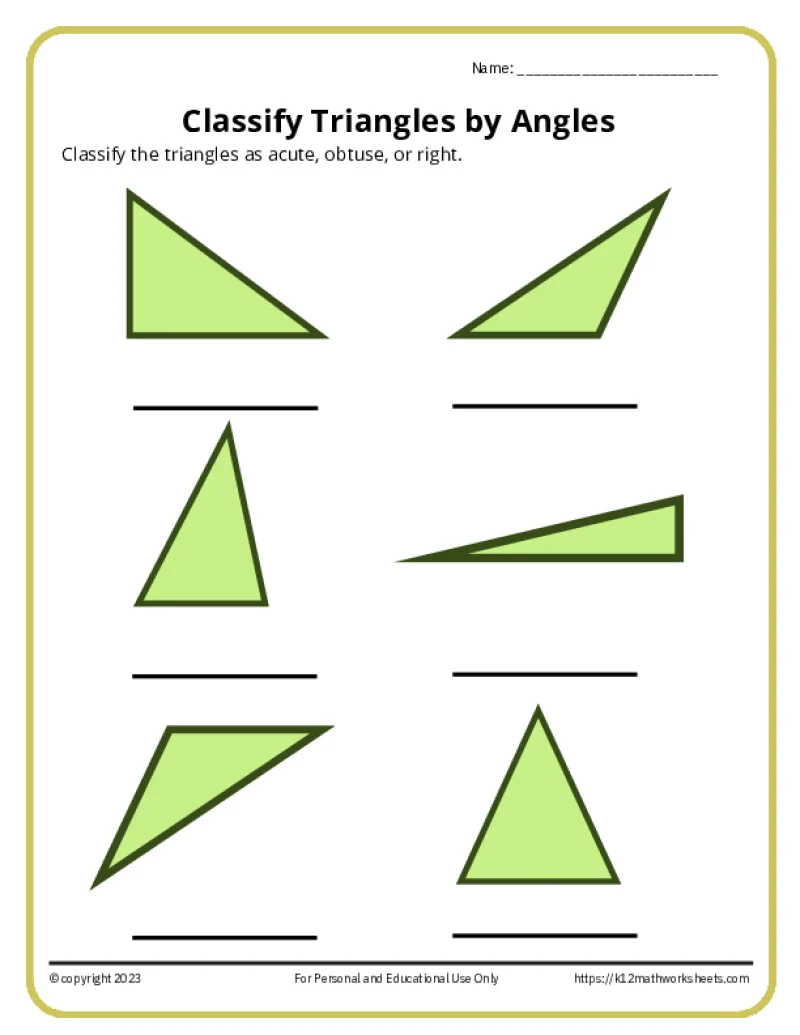 Students measuring angles with a protractor in a fourth-grade geometry worksheet