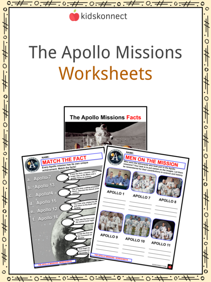 Apollo 11 worksheet for fourth graders focusing on science and history concepts