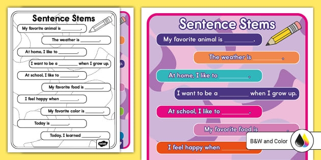 Fourth grade life science worksheet featuring sentence frames to improve student argument writing skills