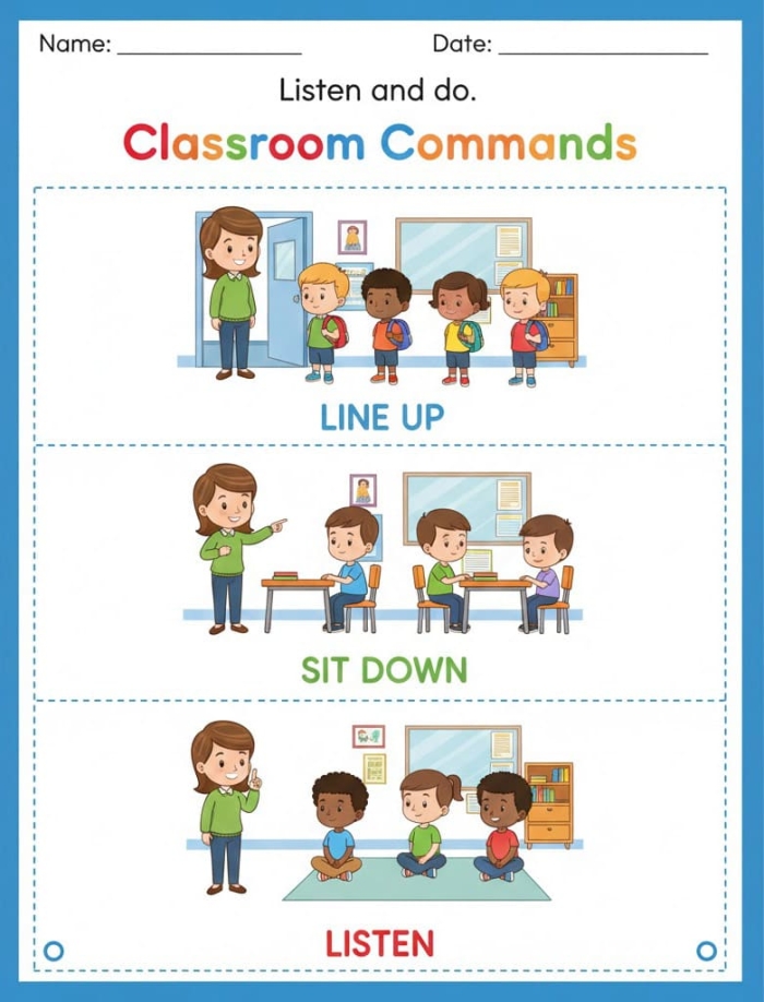 Fourth grade reading worksheet featuring the legend of the Blarney Stone and game instructions for Blarney: A Game of Deception