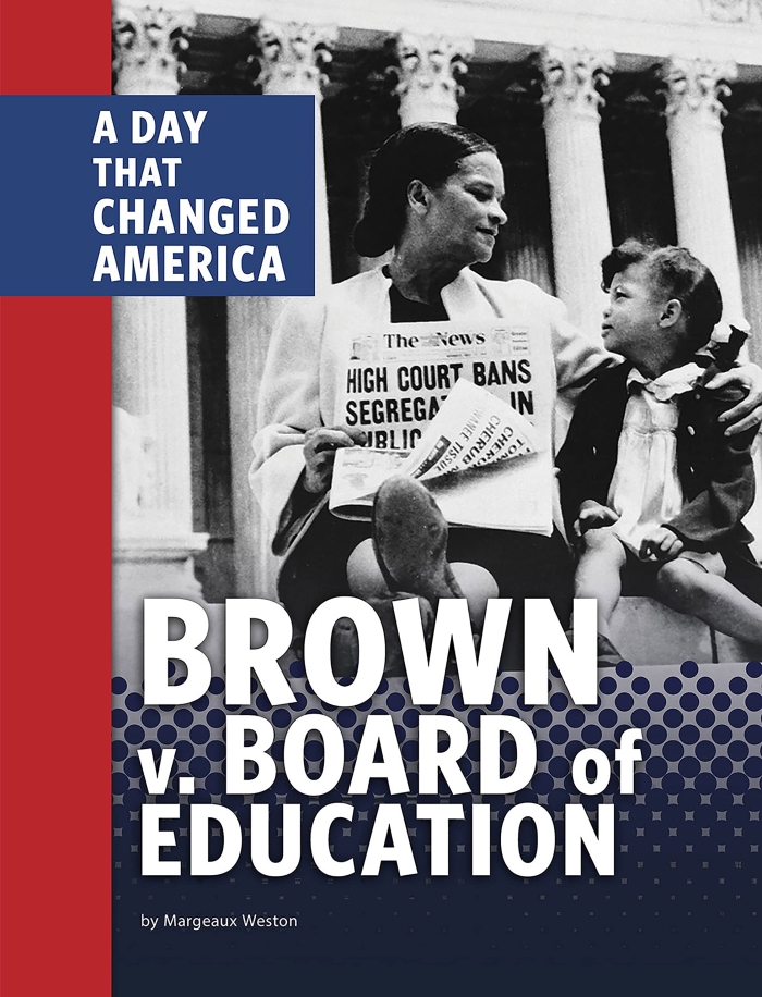 Brown vs. Board of Education worksheet for fourth graders exploring the landmark decision's history and struggles