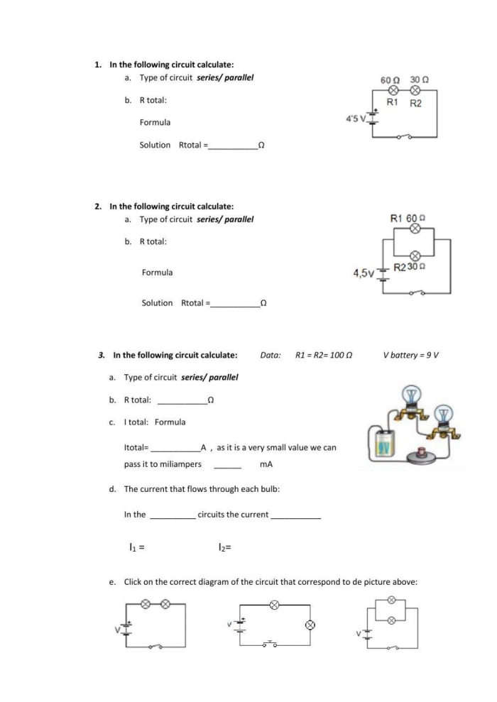 All About Circuits worksheet for reinforcing learning in phonics Worksheet for fourth graders focusing on circuits and electricity concepts
