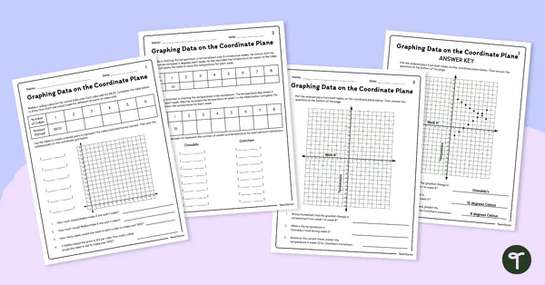 Engaging worksheet image for the Coordinate Points at the Air Show, perfect for fourth-grade students to practice plotting on a grid. Worksheet featuring the Coordinate Points at the Air Show for fourth graders to plot pilots' routes. Fun and educational grid activity for mastering coordinates.