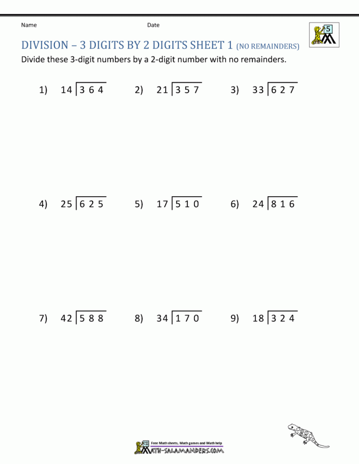 Worksheet image showcasing division strategies for fourth-grade math learners Students engaging with a Word Problems: Divide & Check worksheet in a classroom setting