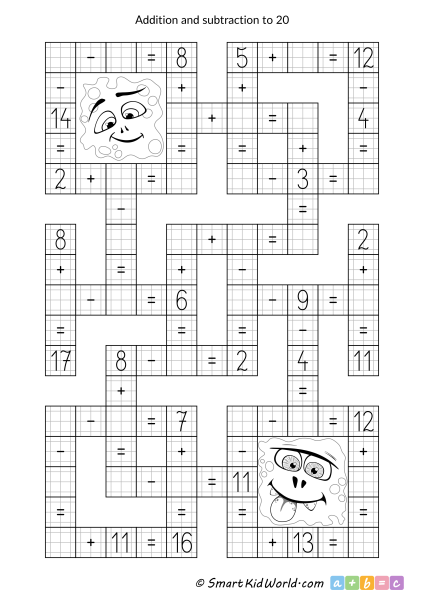 Division crossword worksheet for fourth graders focusing on time and money concepts
