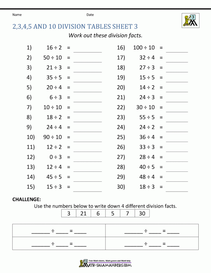 Division symbols and terms learning activity for elementary math students Fourth grade division terms worksheet showing key symbols and vocabulary for division fundamentals