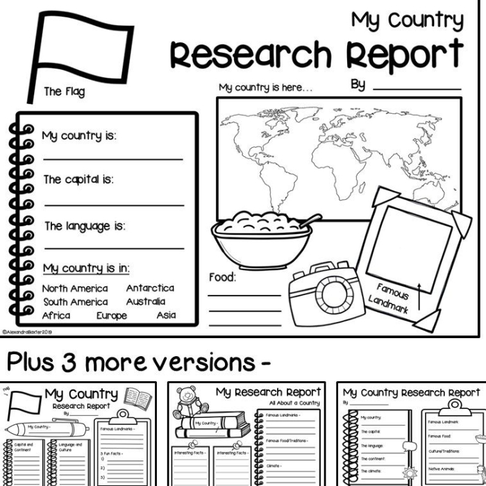 Colorful Easter-themed research graphic organizer for students to record findings