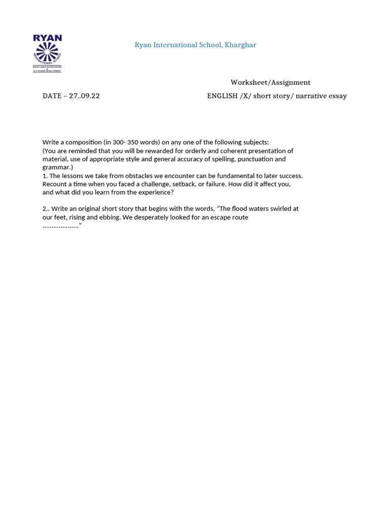 Write Your Essay Worksheet for Fourth Grade Students Number 14 Fourth grade student using a structured guide to organize their essay writing process