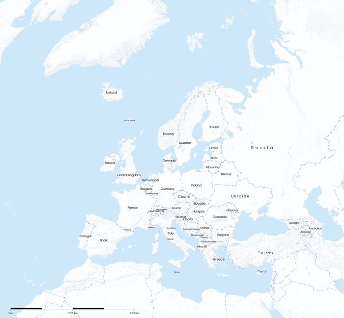 Engaging Europe Map worksheet for fourth graders exploring famous destinations Europe map highlighting major cities and attractions for educational purposes