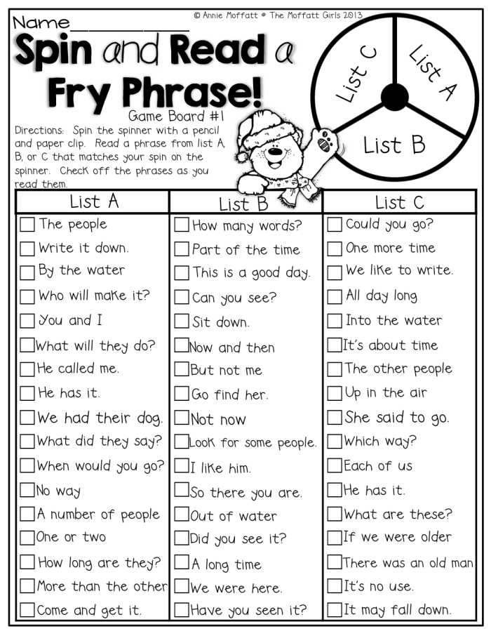 Children practicing reading fluency and comprehension with a passage from Through the Looking-Glass