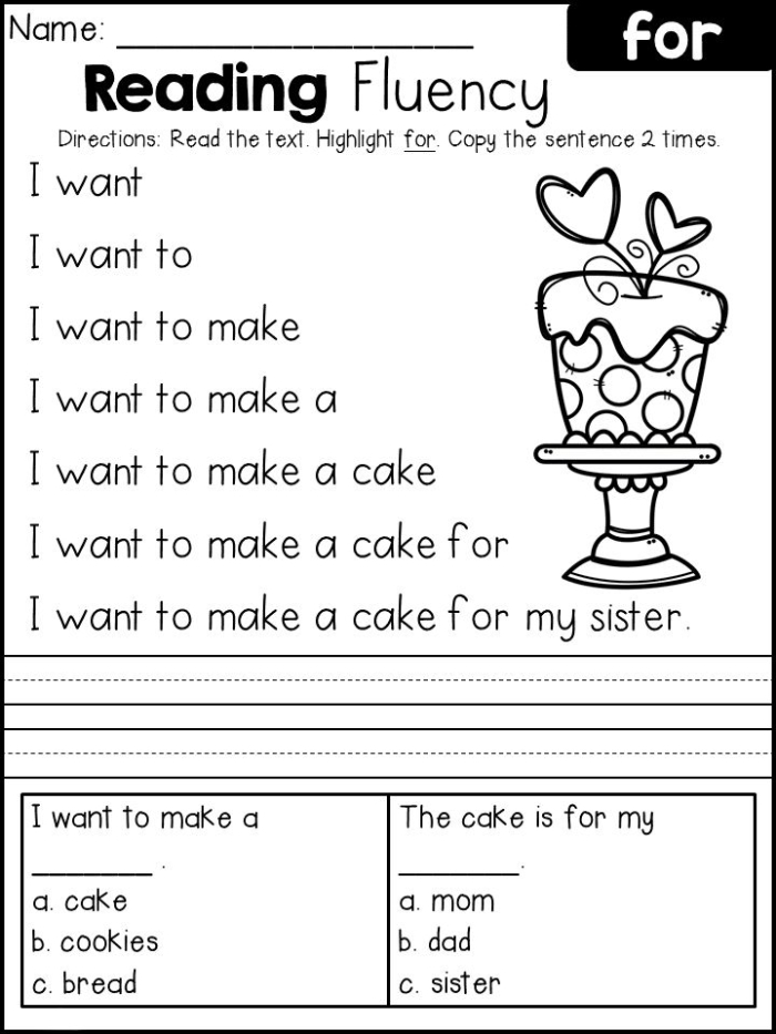 Children practicing reading fluency with an excerpt from Through the Looking-Glass