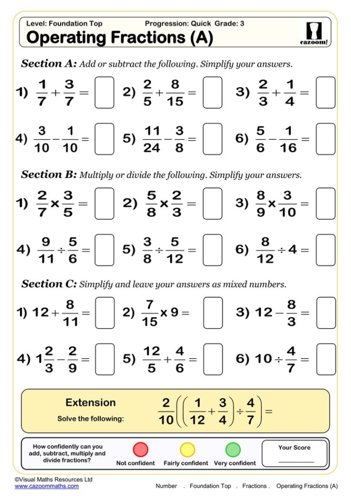 Vocabulary worksheet for Fourth Grade Simple fractions worksheet featuring cartoon characters to engage fourth graders in learning. Educational poster for the Simple Fractions with Sylvia worksheet aimed at vocabulary enhancement.