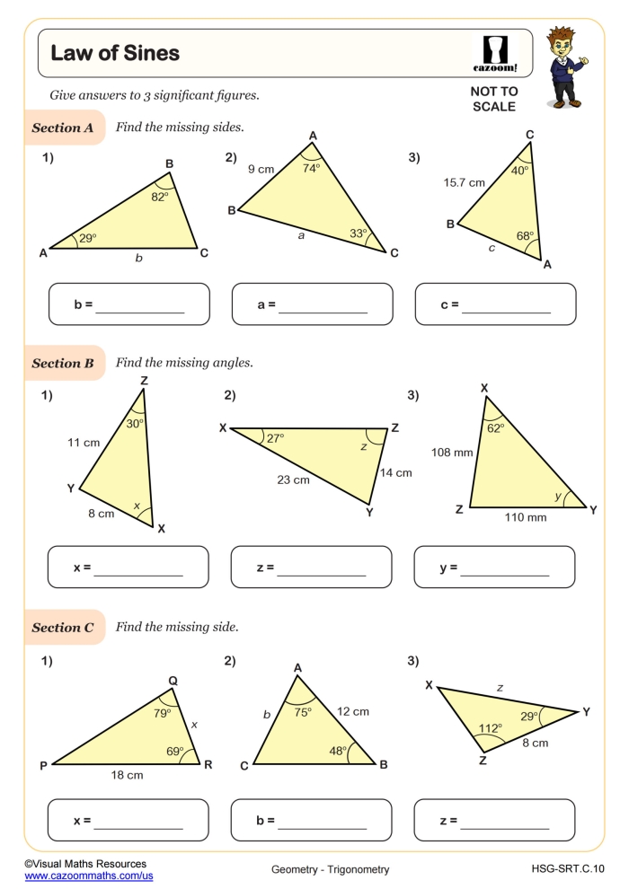 Fourth grade student completing a geometry worksheet focusing on shape classification and angle measurement