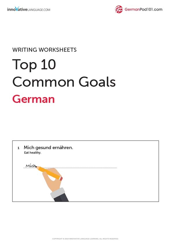 Resourceful mini dictionary for learning German effectively in physical science class German Vocabulary worksheet for fourth graders featuring English-to-German and German-to-English translations