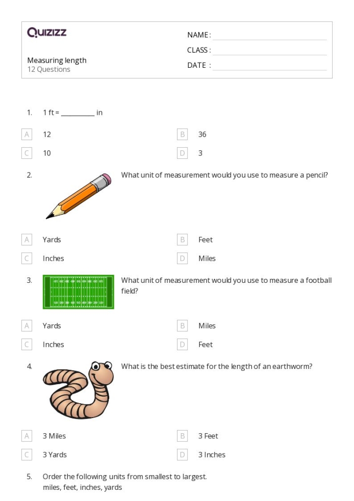 Practice sheet to help students learn accurate inch measurements Worksheet for measuring inches with a ruler for fourth graders