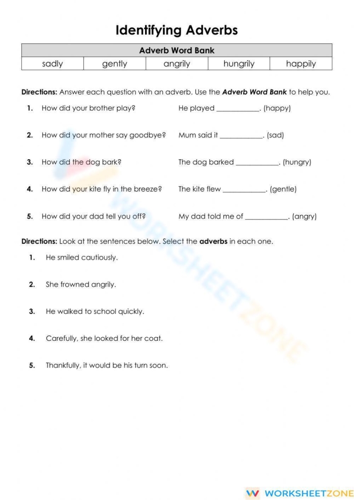 Transform adjectives into -ly adverbs with this engaging educational resource Worksheet for practicing -ly adverbs in fourth grade subtraction lessons