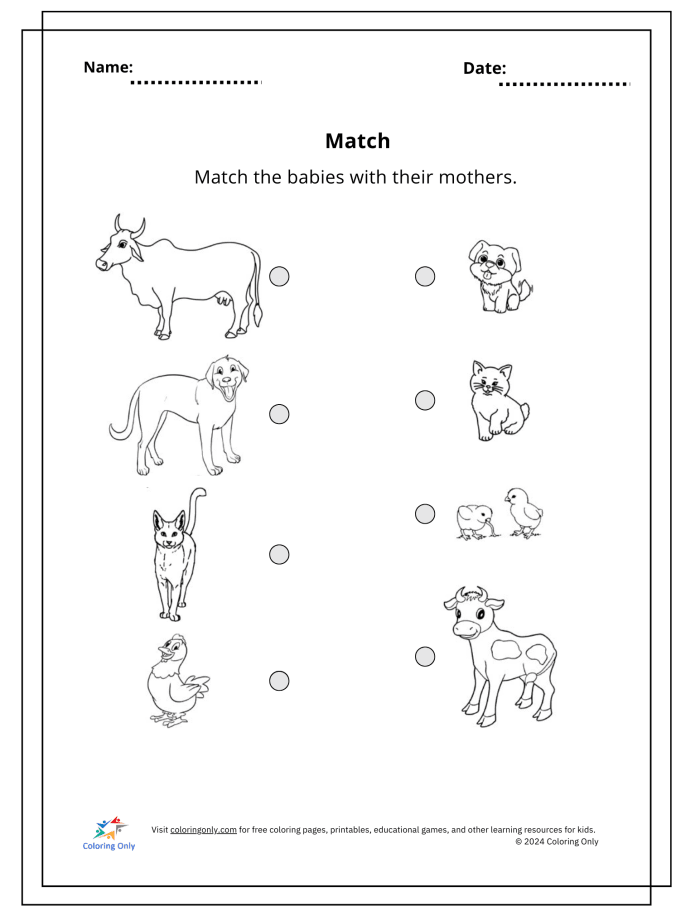 Fourth grade student completing a Match the Meaning vocabulary worksheet with context clues