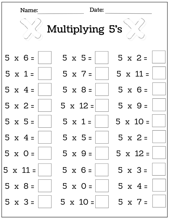 Educational math worksheet for practicing multiplication and division skills Multiplication and division practice worksheet for fourth graders