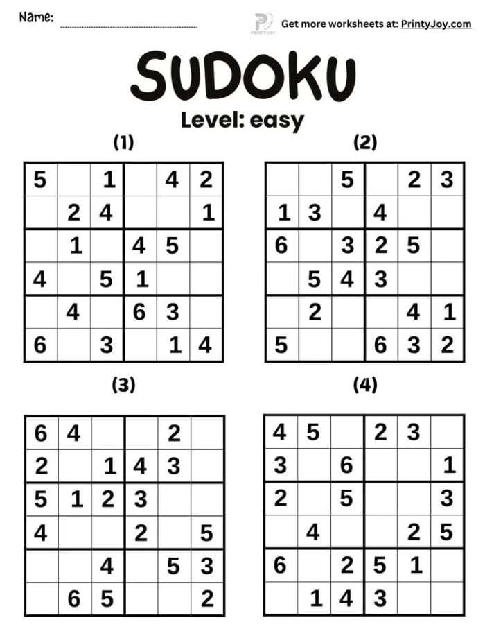 Paint by Number Sudoku 3 worksheet designed for fourth graders to enhance their counting skills while having fun