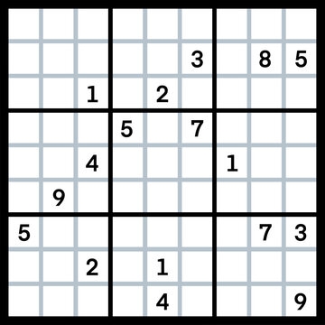 Fourth grade Paint by Number Sudoku 4 worksheet for math practice