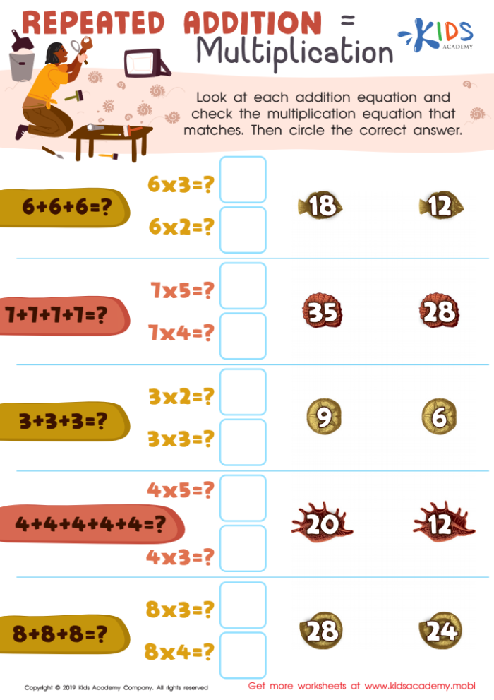 Fourth Grade Math Practice Worksheet Multiplication Addition and Subtraction 21 Fourth grade math worksheet featuring 24 mixed operation problems including multiplication addition and subtraction