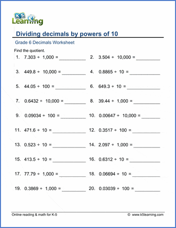 Multiply by Powers of 10 worksheet for spelling practice, Image 16 Worksheet for practicing multiplication by powers of 10 for fourth graders