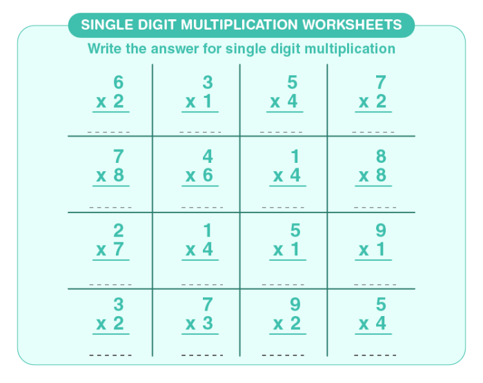 Fourth grade worksheet featuring two pages of two-digit multiplication regrouping problems for students