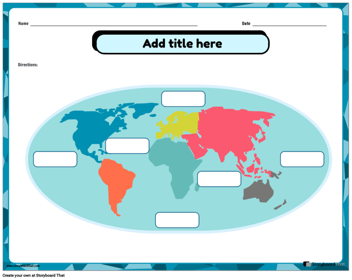 World Oceans Introduction Sheet for Elementary Data Analysis Fourth grade students exploring world oceans data with a graphing worksheet activity