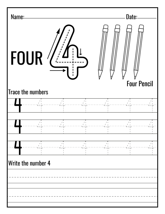 Fourth grade Paint by Number Sudoku 4 worksheet featuring a logic puzzle grid for math practice