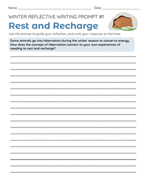 A fourth grade student writing about stories of endurance and hope connected to Passover traditions and themes