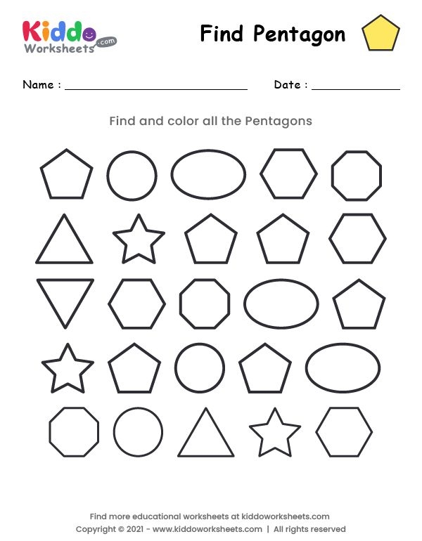 Engaging worksheet for students to explore the perimeter of pentagons while solving problems Pentagon Perimeter Practice worksheet designed for fourth graders to enhance their math skills